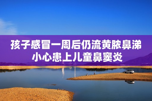 孩子感冒一周后仍流黄脓鼻涕 小心患上儿童鼻窦炎