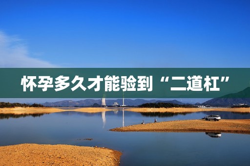 怀孕多久才能验到“二道杠”