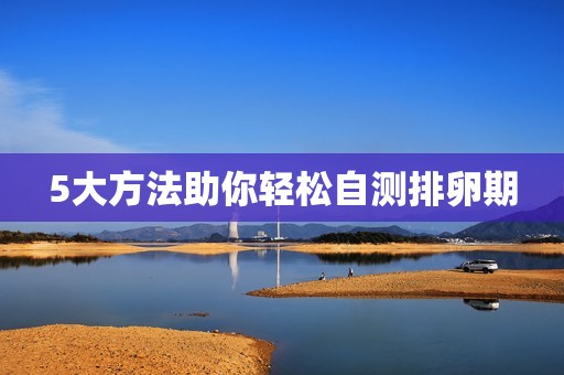 5大方法助你轻松自测排卵期