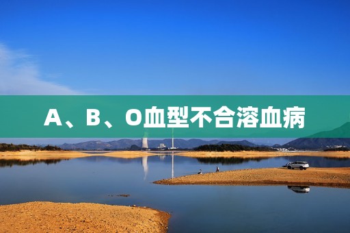 A、B、O血型不合溶血病