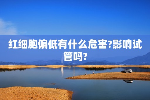 红细胞偏低有什么危害?影响试管吗?