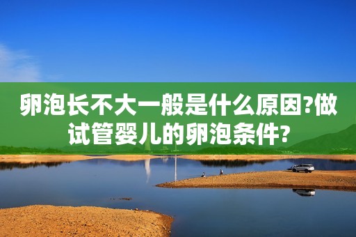 卵泡长不大一般是什么原因?做试管婴儿的卵泡条件?