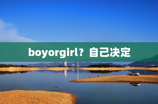 boyorgirl？自己决定