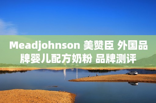 Meadjohnson 美赞臣 外国品牌婴儿配方奶粉 品牌测评