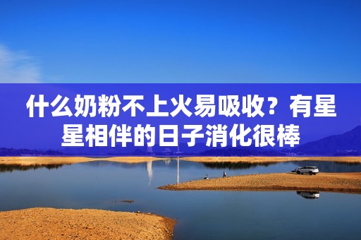 什么奶粉不上火易吸收？有星星相伴的日子消化很棒