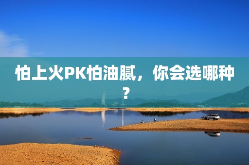 怕上火PK怕油腻，你会选哪种？