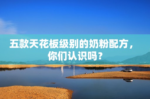 五款天花板级别的奶粉配方， 你们认识吗？