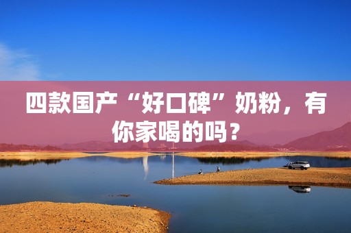 四款国产“好口碑”奶粉，有你家喝的吗？