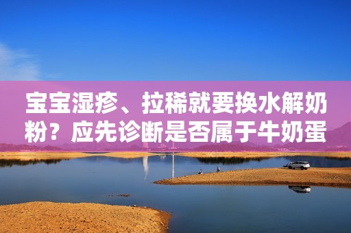 宝宝湿疹、拉稀就要换水解奶粉？应先诊断是否属于牛奶蛋白过敏环球网2019-08-20 09:48环球网2019-08-20 09:48