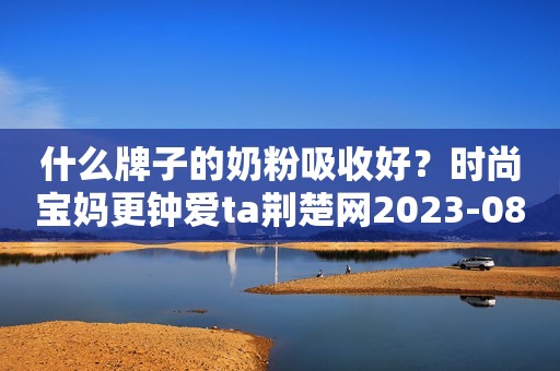 什么牌子的奶粉吸收好？时尚宝妈更钟爱ta荆楚网2023-08-05 11:29荆楚网2023-08-05 11:29