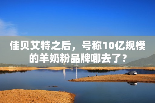 佳贝艾特之后，号称10亿规模的羊奶粉品牌哪去了？