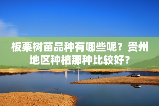 板栗树苗品种有哪些呢？贵州地区种植那种比较好？