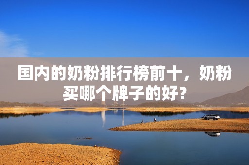 国内的奶粉排行榜前十，奶粉买哪个牌子的好？