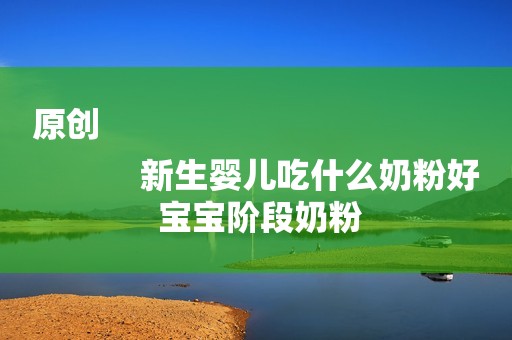 原创
            新生婴儿吃什么奶粉好 宝宝阶段奶粉