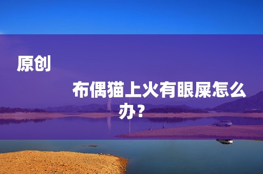 原创
            布偶猫上火有眼屎怎么办？