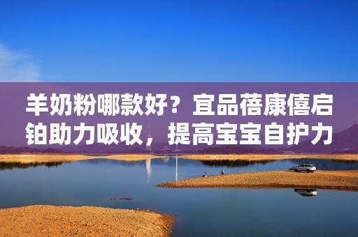 羊奶粉哪款好？宜品蓓康僖启铂助力吸收，提高宝宝自护力新闻晨报2023-12-14 14:43新闻晨报2023-12-14 14:43