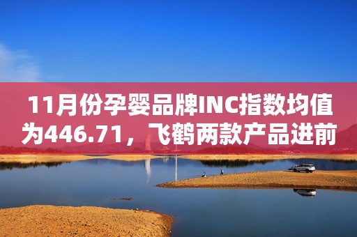 11月份孕婴品牌INC指数均值为446.71，飞鹤两款产品进前十