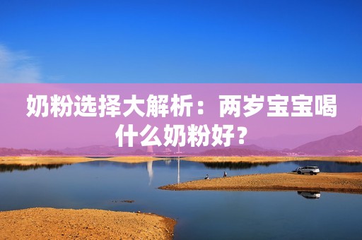 奶粉选择大解析：两岁宝宝喝什么奶粉好？