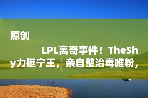 原创
            LPL离奇事件！TheShy力挺宁王，亲自整治毒唯粉，与Doinb截然不同