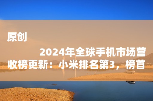 原创
            2024年全球手机市场营收榜更新：小米排名第3，榜首是vivo的10倍