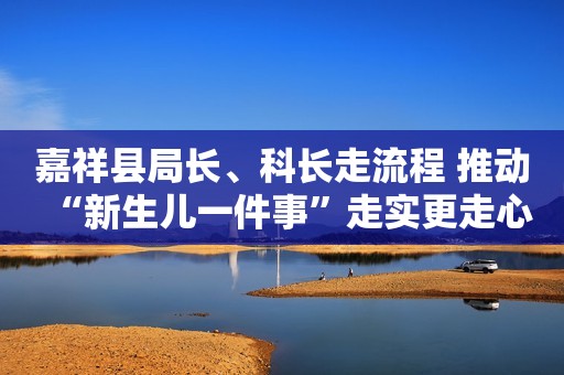 嘉祥县局长、科长走流程 推动“新生儿一件事”走实更走心