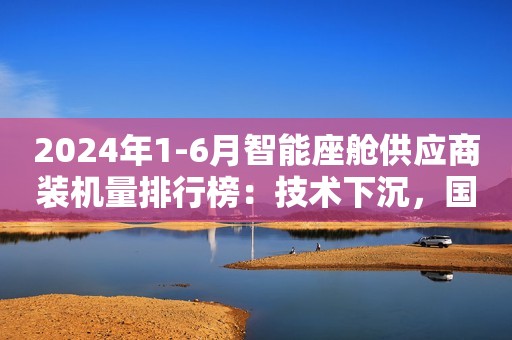 2024年1-6月智能座舱供应商装机量排行榜：技术下沉，国产厂商加速上量