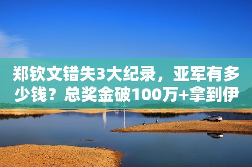 郑钦文错失3大纪录，亚军有多少钱？总奖金破100万+拿到伊利代言