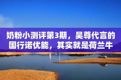 奶粉小测评第3期，吴尊代言的国行诺优能，其实就是荷兰牛栏