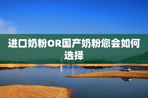 进口奶粉OR国产奶粉您会如何选择